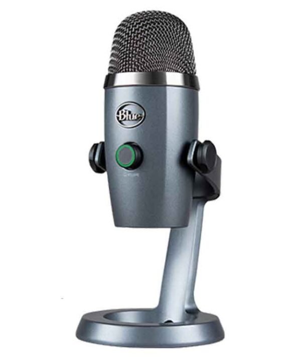 Logitech Blue Yeti Nano Condenser Digital USB Live Broadcast Microphone, Blue Yeti Nano