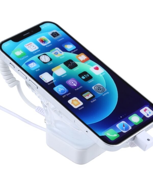 S15 Anti-theft Alarm Stand Security System Touch Burglar Alarm / Anti-theft Alarm Display Holder for iPhone & iPod & iPad with 8 Pin Port
