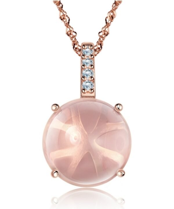 Pink Crystal Pendant (Specification: QUARTZ)