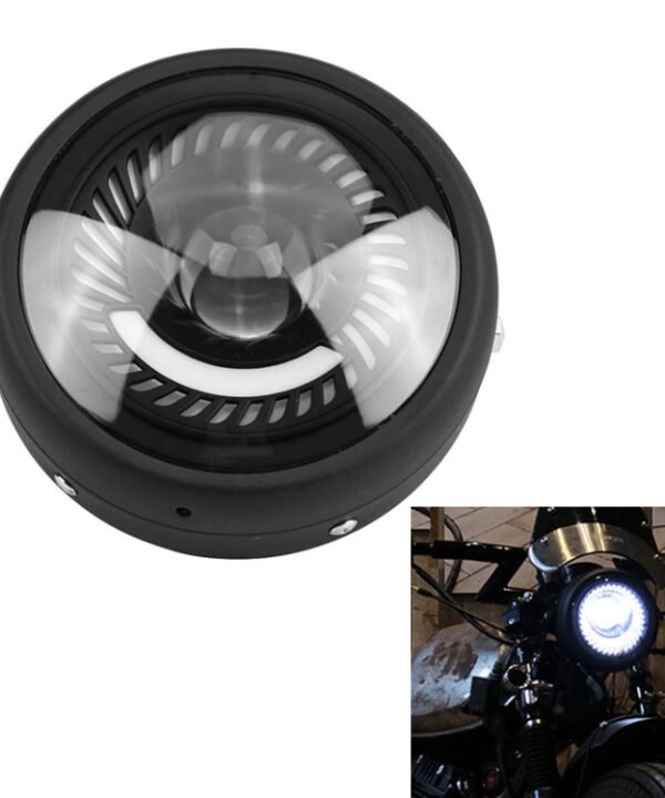 Motorcycle 5.75 inch Headlight Retro Lamp LED Light DC12V / 40W/ 6000K / 2800LM