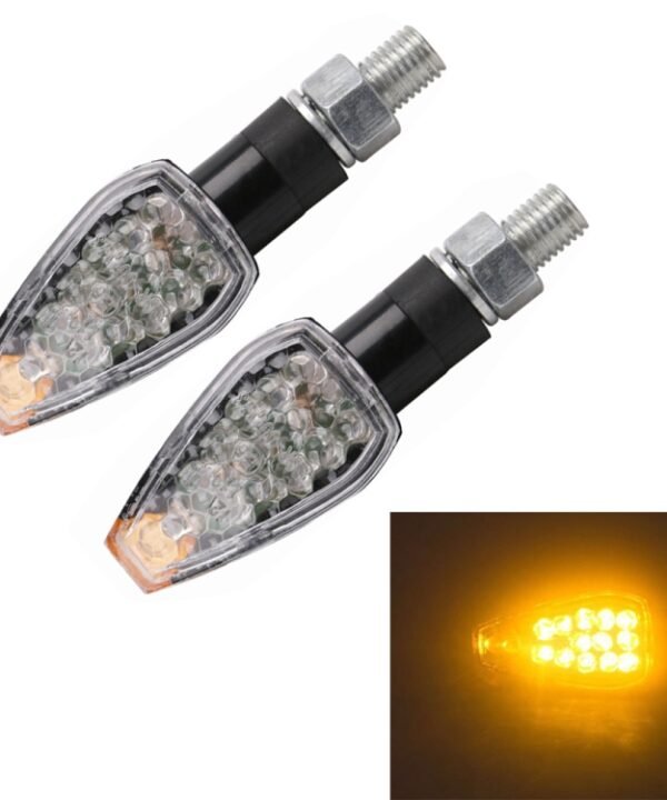 Speedpark Motorcycle Modified Turn Signal Light Triangular Arrow Turning Reminder Light