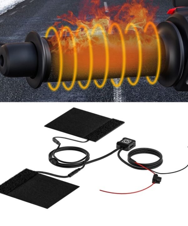 CS-974A1 Motorcycle Scooter Smart Three Gear Temperature Control Electric Hand Grip Cover Heated Grip Handlebar