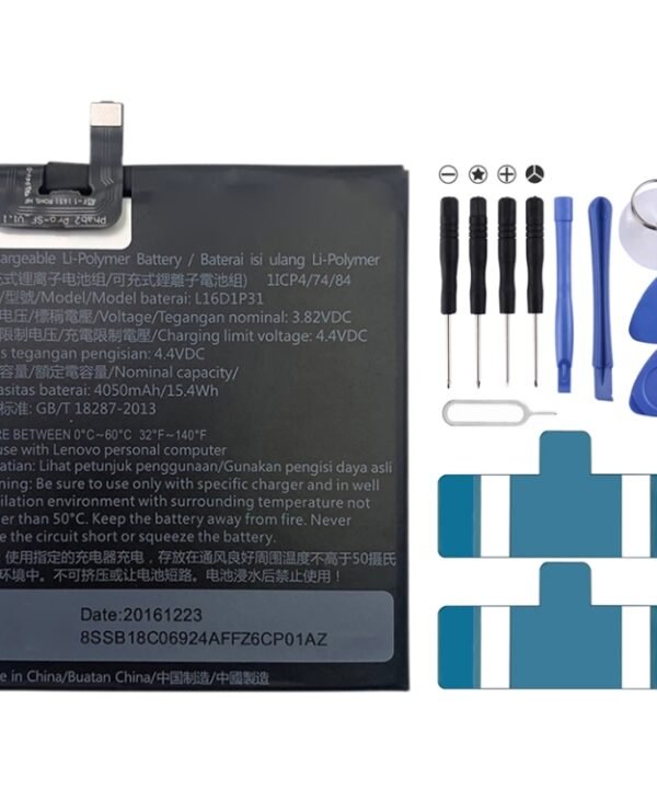4050mAh L16D1P3 for Lenovo Phab2 Pro1 Li-Polymer Battery