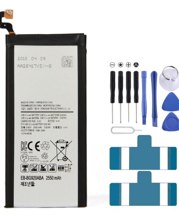 2550mAh Li-Polymer Battery for Samsung Galaxy S6 / G9200 / G9208 / G9209 / G920F / G920I / G920 / G920A