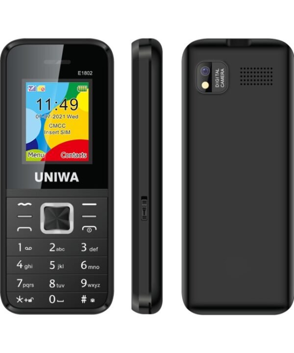 1.77 inch, 1800mAh Battery, SC6531DA, 21 Keys, Support Bluetooth, FM, MP3, MP4, GSM, Dual SIM