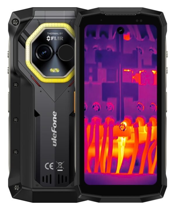 Ulefone Armor Mini 20T Pro, Thermal Imaging, 8GB+256GB, IP68/IP69K Rugged Phone, 4.7 inch Android 14 MediaTek Dimensity 6300 5G Octa Core, Network: 5G, NFC, OTG, Armor Mini 20T Pro