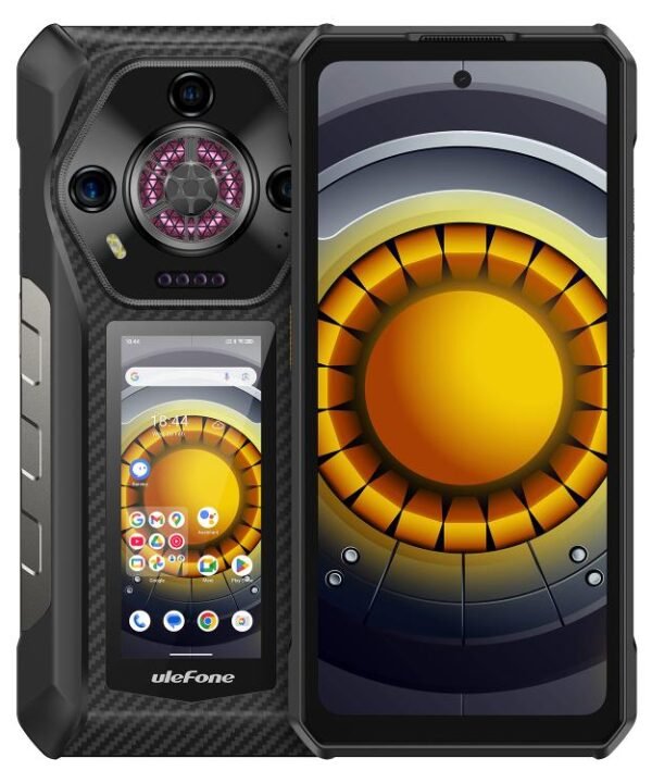 Ulefone Armor 30 Pro Rugged Phone, 16GB+512GB, Night Vision, 6.95 inch + 3.4 inch Dual Screen Android 14 MediaTek Dimensity 7300X Octa Core, Network: 5G, OTG, NFC, Armor 30 Pro