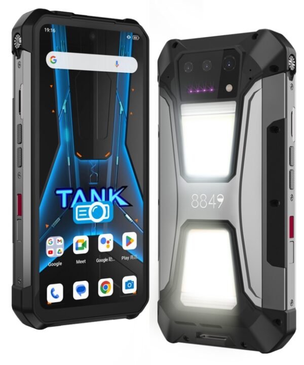 Unihertz 8849 Tank 2 Pro Night Vision Projector Rugged Phone, 12GB+256GB, 6.79 inch Android 14 MTK6789 Octa Core, Network: 4G