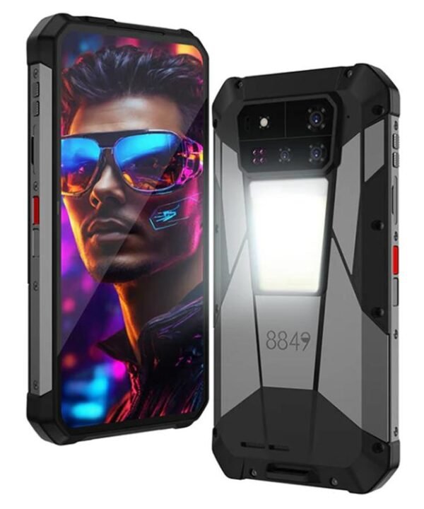 Unihertz Tank 4 Pro Projector Rugged Phone, 16GB+512GB, Night Vision, 6.73 inch Android 13 Dimensity 8300 Octa Core, Network: 5G, NFC, 16GB+512GB