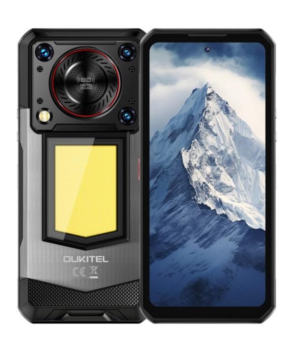 Oukitel WP56 Rugged Phone, 12GB+512GB, 108MP Camera, Fingerprint Identification, 6.8 inch Android 15 MTK Dimensity 7050 Octa Core, NFC, OTG, Network: 5G