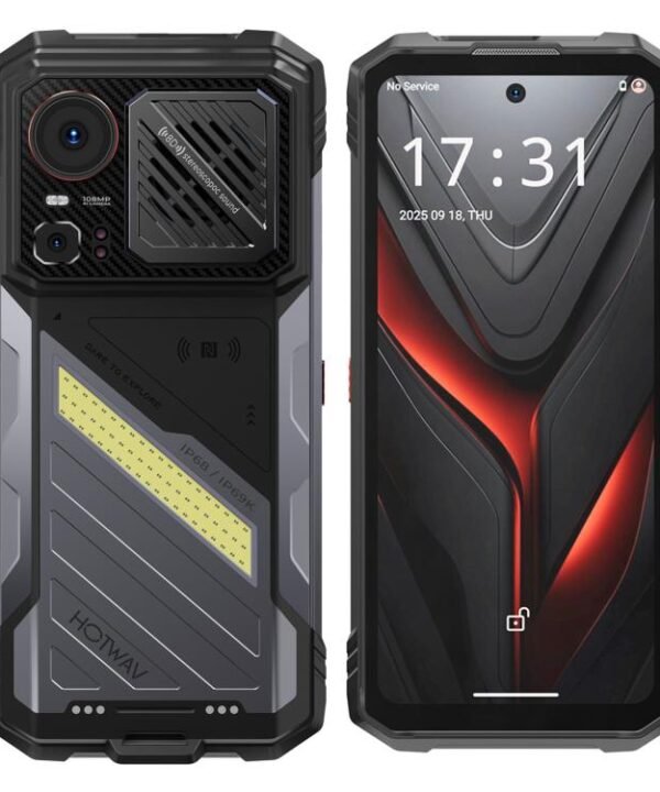 HOTWAV Hyper 8 Pro Rugged Phone, 12GB+512GB, 6.6 inch Android 15 MediaTek MT8791 Dimensity 7050 Octa Core, Network: 5G, OTG, NFC, Hyper 8 Pro