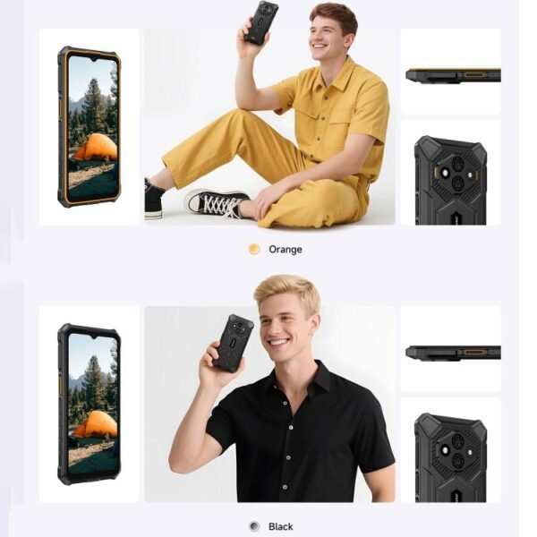 MPH3077_B5.jpg Ulefone RugKing 3 Pro, 8GB+128GB, IP68/IP69K Rugged Phone, 6.56 inch Android 15 Unisoc T7250 Octa Core, Network: 4G, NFC, OTG, RugKing 3 Pro, 8GB+128GB