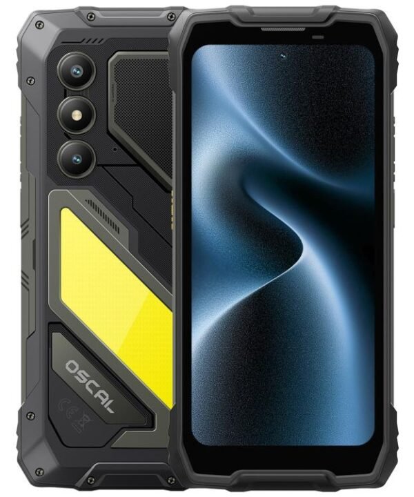 Blackview Oscal Pilot 5 5G Rugged Phone, 8GB+256GB, 6.67 inch Android 16 UMS9620 T8100 Octa Core, Network: 5G, OTG, NFC