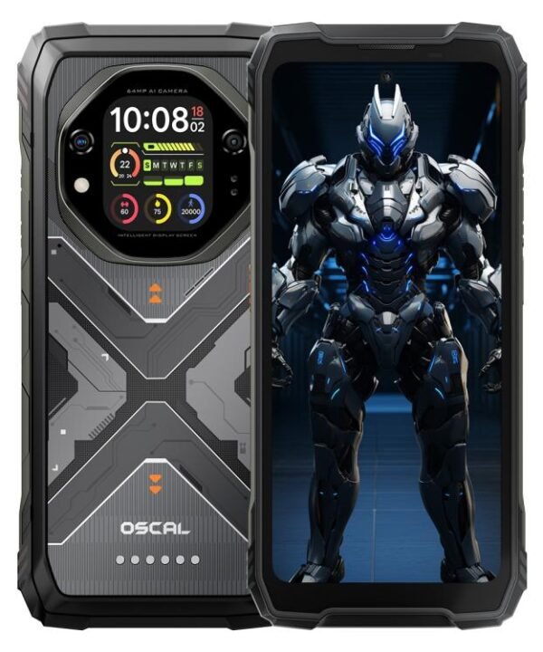 Blackview Oscal TANK 1, 12GB+256GB, 6.78 inch Android 15 DokeOS 4.2 Mediatek Dimensity 7050 Octa Core, Network: 5G, OTG, NFC, 12GB+256GB