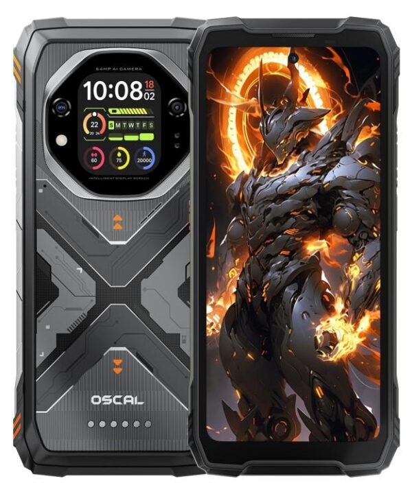 Blackview Oscal TANK 1, 12GB+256GB, 6.78 inch Android 15 DokeOS 4.2 Mediatek Dimensity 7050 Octa Core, Network: 5G, OTG, NFC, 12GB+256GB