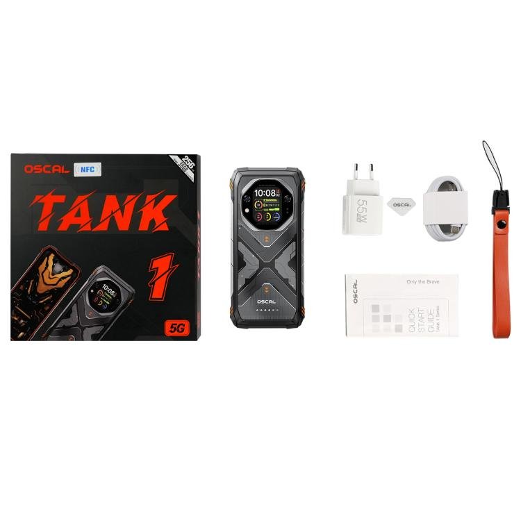 Blackview Oscal TANK 1, 16GB+512GB, 6.78 inch Android 15 DokeOS 4.2 Mediatek Dimensity 7050 Octa Core, Network: 5G, OTG, NFC, 16GB+512GB - Image 19