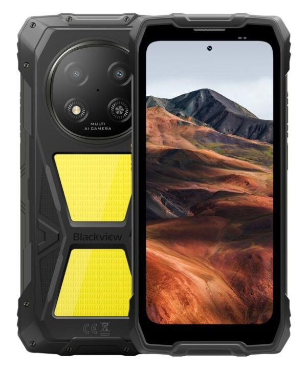 Blackview ROCK 2 Pro Rugged Phone, 8GB+256GB, 6.67 inch Android 16 Unisoc UMS9620 T8100 Octa Core, Network: 5G, OTG, NFC