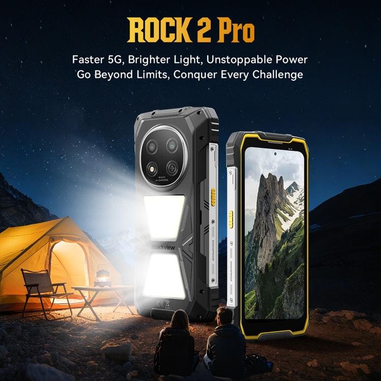 Blackview ROCK 2 Pro Rugged Phone, 8GB+256GB, 6.67 inch Android 16 Unisoc UMS9620 T8100 Octa Core, Network: 5G, OTG, NFC - Image 4