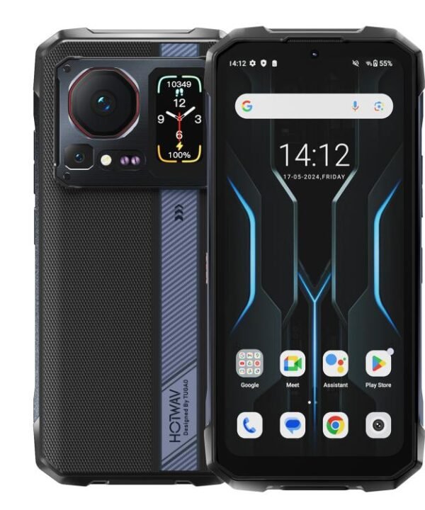 HOTWAV Cyper 16 Pro Rugged Phone, 8GB+512GB, 6.6 inch Android 15 MediaTek MT6789H Helio G100 Octa, Network: 5G, OTG, NFC