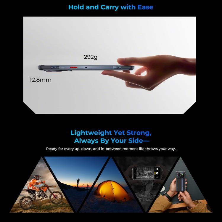 HOTWAV Cyper 16 Pro Rugged Phone, 8GB+512GB, 6.6 inch Android 15 MediaTek MT6789H Helio G100 Octa, Network: 5G, OTG, NFC - Image 4