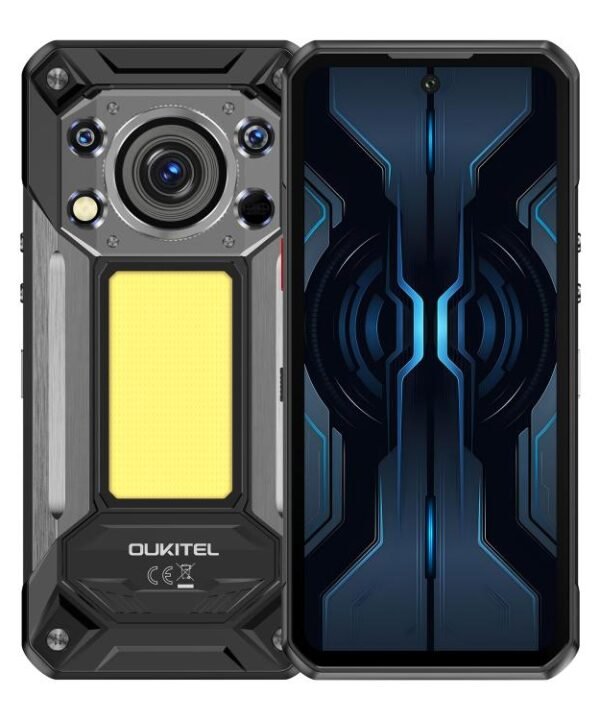Oukitel WP500 Rugged Phone, 12GB+1TB, 108MP Camera, Night Vision, Fingerprint Identification, 6.78 inch Android 16 MTK Dimensity 8300 Octa Core, NFC, OTG, Network: 5G, WP500