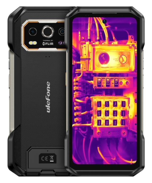 Ulefone Armor 27T Pro Rugged Phone, Thermal Imaging, 12GB+256GB, Night Vision, 10600mAh, 6.78 inch Android 14 MediaTek Dimensity 6300 Octa Core, Network: 5G, NFC, Armor 27T Pro