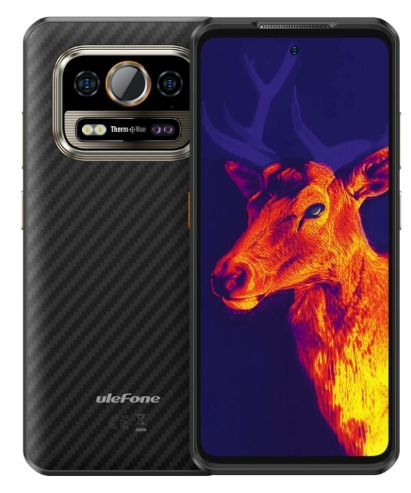 Ulefone Armor 25T Rugged Phone, 6GB+256GB, Thermal Imaging, 6.78 inch Android 14 MediaTek Helio G99 Octa Core, Network: 4G, NFC, OTG, Armor 25T