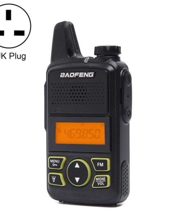 BaoFeng BF-T1 Single Band Radio Handheld Walkie Talkie, UK Plug