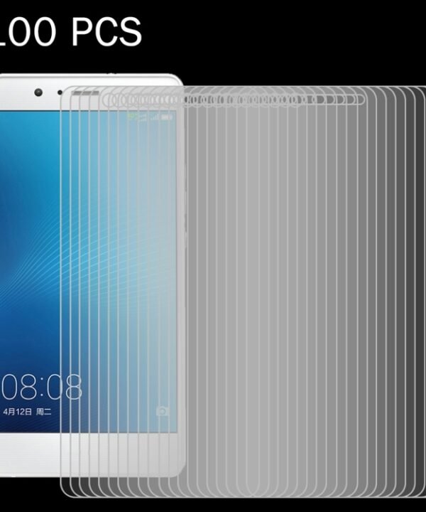 100 PCS for Huawei P9 Lite 0.26mm 9H Surface Hardness 2.5D Explosion-proof Tempered Glass Screen Film