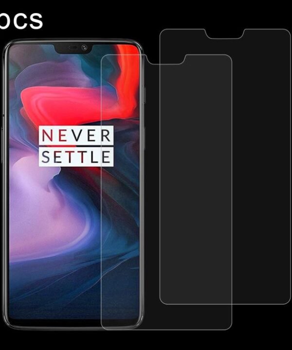 2 PCS 0.26mm 9H 2.5D Tempered Glass Film for OnePlus 6