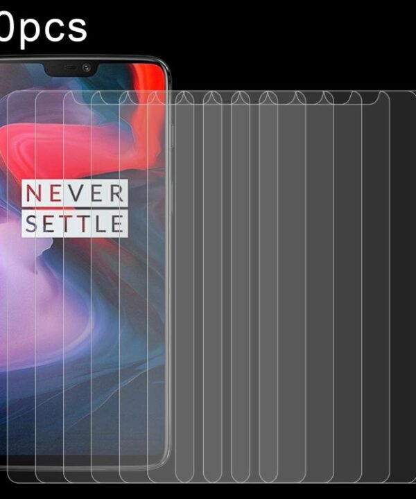 10 PCS 0.26mm 9H 2.5D Tempered Glass Film for OnePlus 6