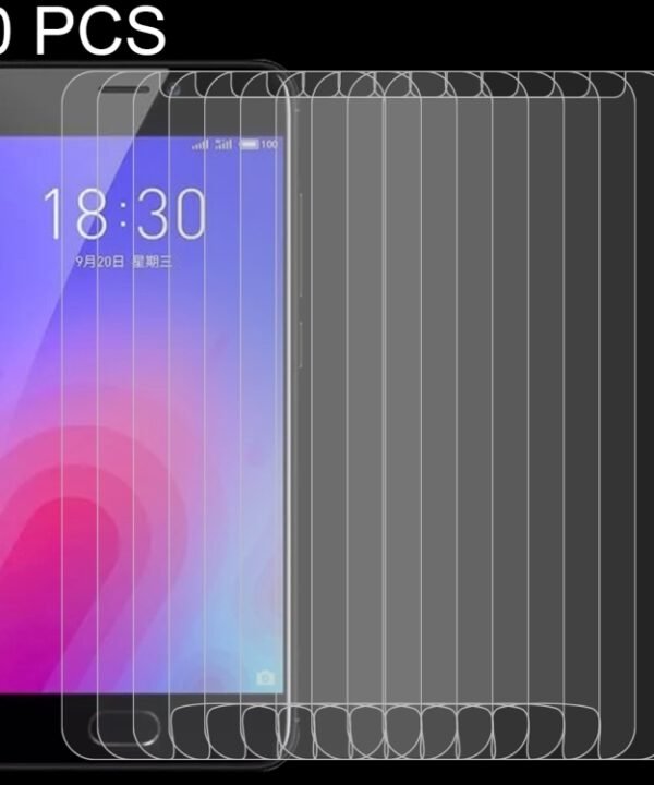 10 PCS 0.26mm 9H 2.5D Tempered Glass Film for Meizu M6