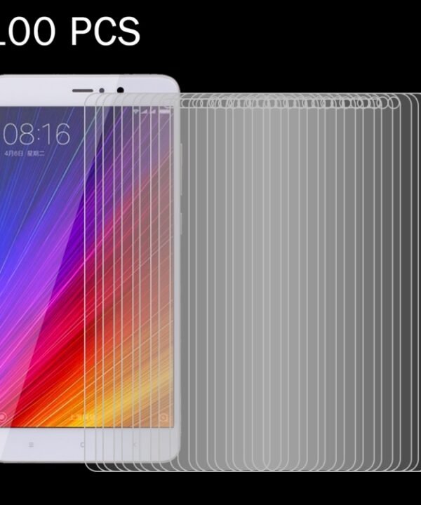 100 PCS for Xiaomi Mi 5s Plus 0.26mm 9H Surface Hardness 2.5D Explosion-proof Tempered Glass Screen Film
