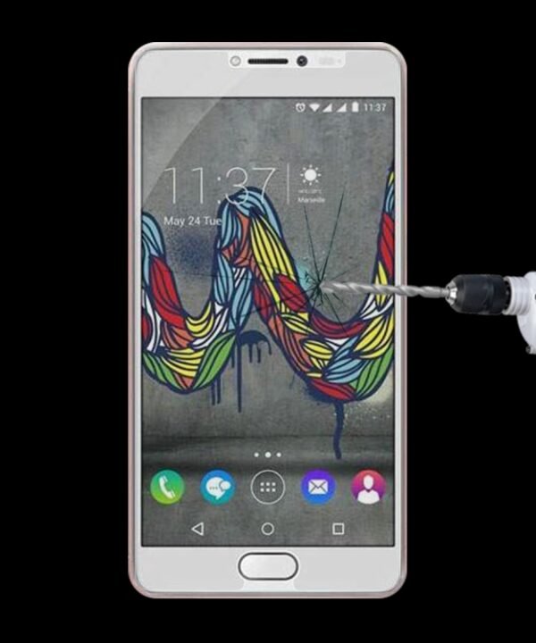 For Wiko U Feel Fab 0.26mm 9H Surface Hardness Explosion-proof Non-full Screen Tempered Glass Screen Film