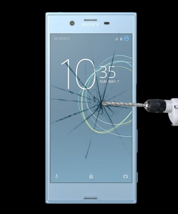 For Sony Xperia XZs 0.26mm 9H Surface Hardness Explosion-proof Non-full Screen Tempered Glass Screen Film, For Xperia XZs