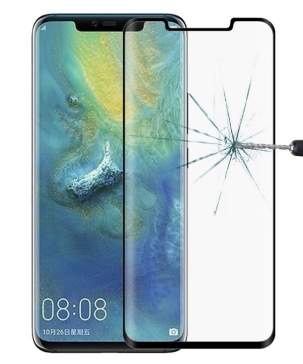 0.3mm 9H Surface Hardness 3D Curved Edge Full Screen Tempered Glass Film for Huawei Mate 20 Pro