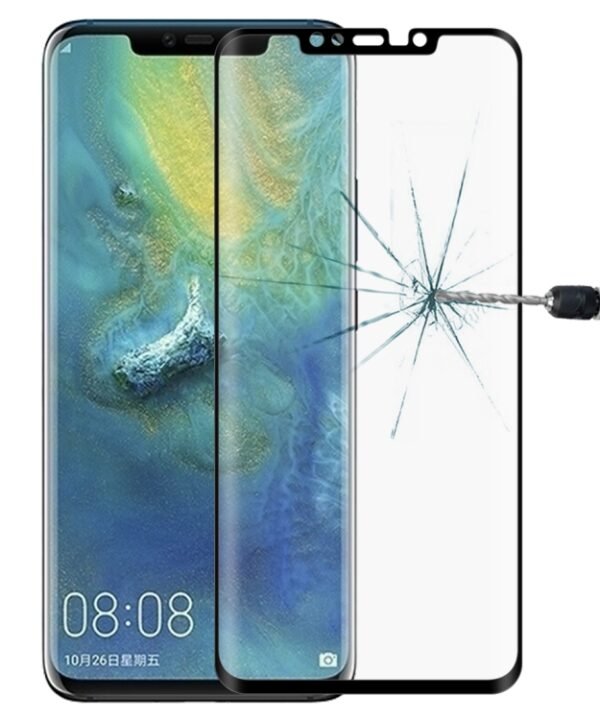 0.3mm 9H Surface Hardness 3D Curved Edge Full Screen Dust-proof Tempered Glass Film for Huawei Mate 20 Pro