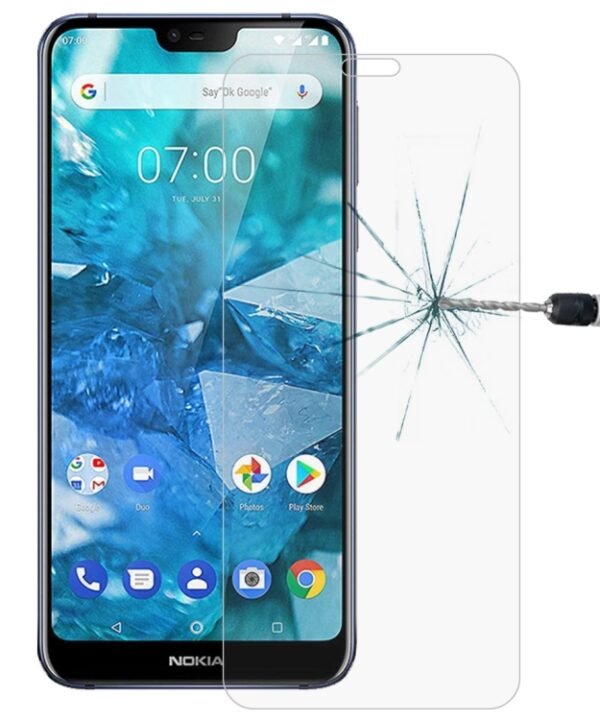 0.26mm 9H 2.5D Transparent Tempered Glass Film for Nokia 7.1
