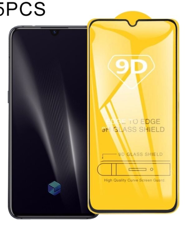 25 PCS For Vivo iQOO Pro / iQOO Pro 5G  9D Full Glue Full Screen Tempered Glass Film