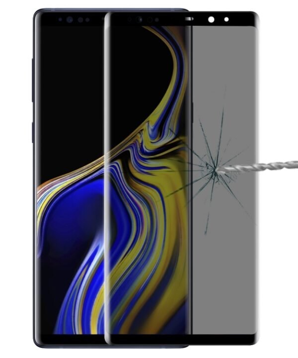 UV Full Cover Anti-spy Tempered Glass Film for Galaxy Note 9