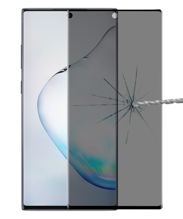 UV Full Cover Anti-spy Tempered Glass Film for Galaxy Note 10+