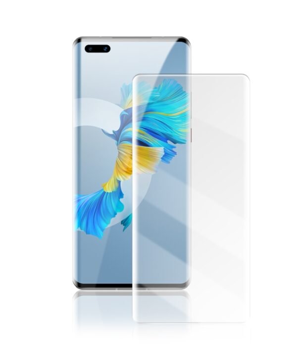 mocolo 9H 5D UV Liquid Curved Full Glue Full Screen Tempered Glass for Huawei P40 Pro