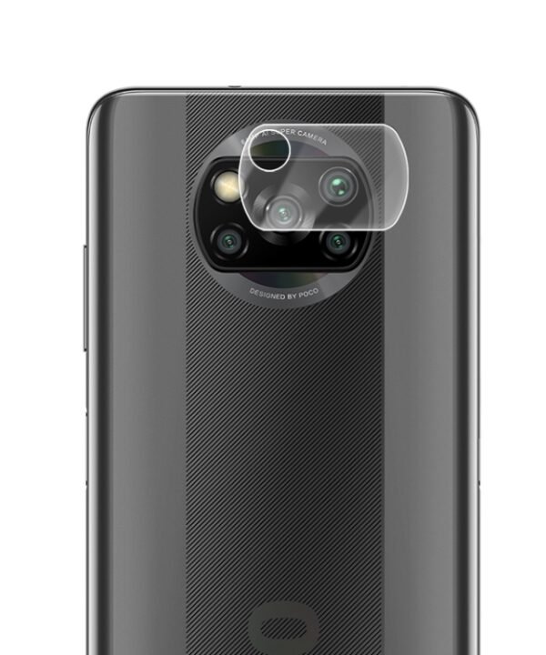 mocolo 0.15mm 9H 2.5D Round Edge Rear Camera Lens Tempered Glass Film for Xiaomi POCO X3 NFC