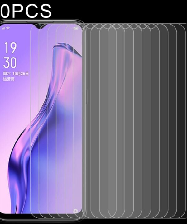For OPPO A31 (2020) 10 PCS 0.26mm 9H 2.5D Tempered Glass Film