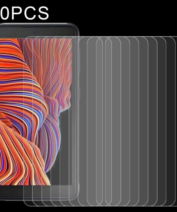 For Samsung Galaxy Xcover 5 10 PCS 0.26mm 9H Surface Hardness 2.5D Explosion-proof Tempered Glass Non-full Screen Film
