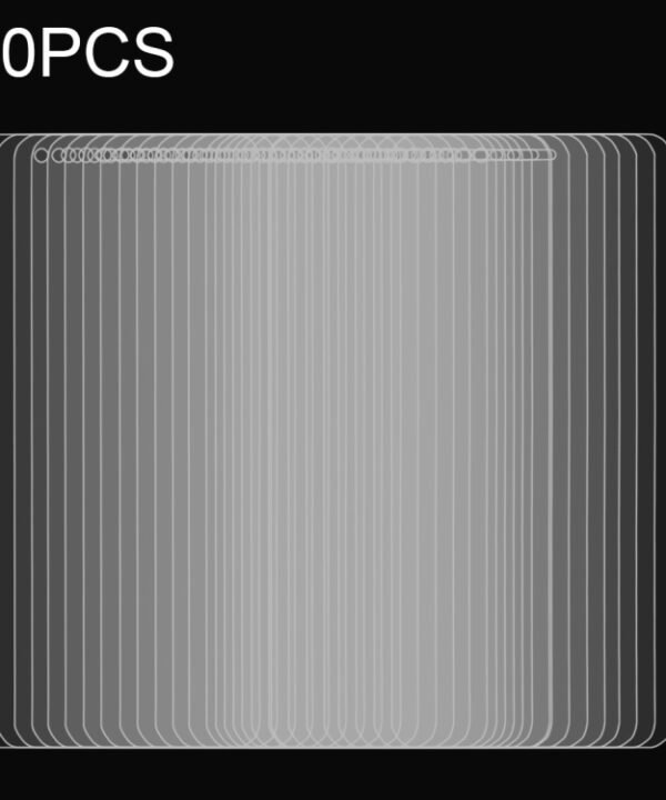 50 PCS for Xiaomi Mi 5X / A1 0.26mm 9H Surface Hardness 2.5D Explosion-proof Full Screen Tempered Glass Screen Film, No Retail Package