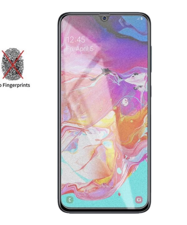 Non-Full Matte Frosted Tempered Glass Film for Galaxy A70