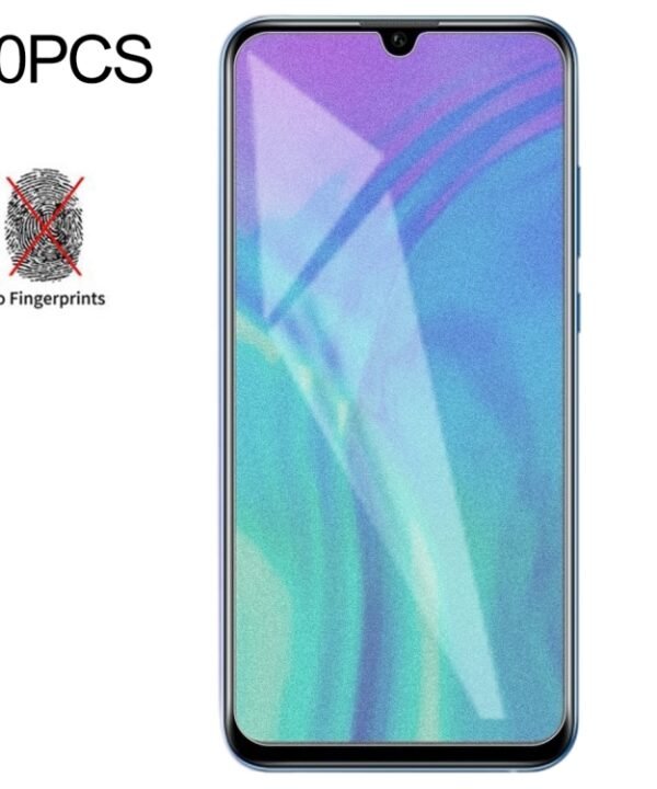 10 PCS Non-Full Matte Frosted Tempered Glass Film for Huawei Honor 20 Lite