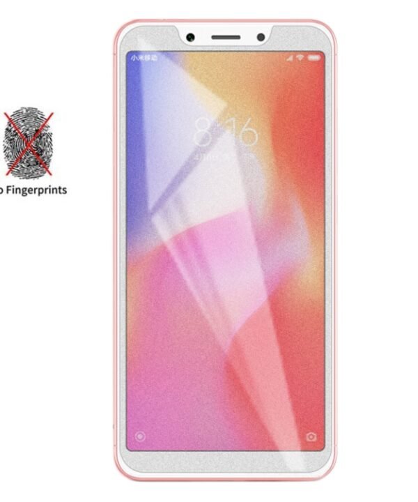 Non-Full Matte Frosted Tempered Glass Film for Xiaomi Redmi 6 / Redmi 6A