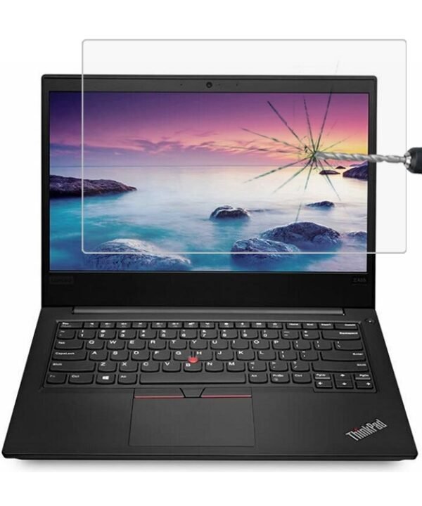 0.4mm 9H Surface Hardness Full Screen Tempered Glass Film for Lenovo ThinkPad E485 14 inch